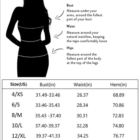 Backless V neck dress - Picture 3 of 3